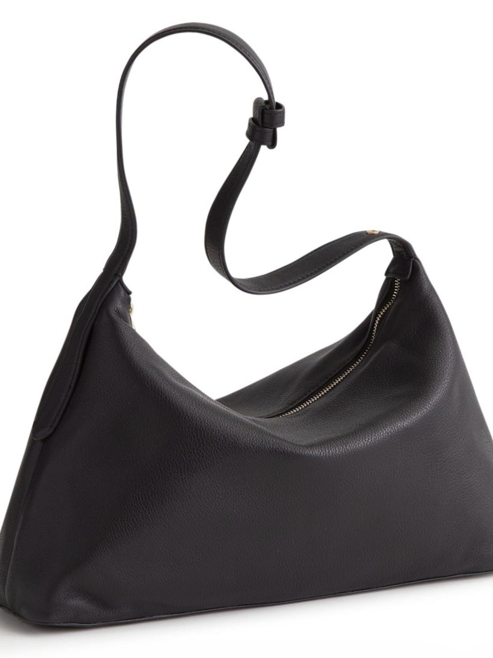 Vera Bradley Classic Black Real Leather Shoulder Bag. Originally paid $245.